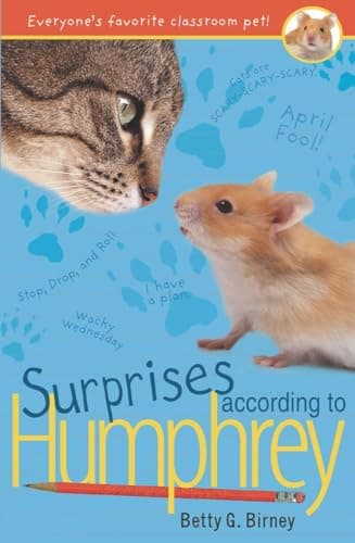 Book cover for Surprises According to Humphrey by Birney, Betty G.