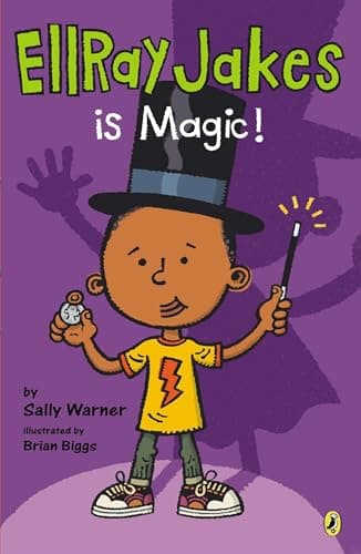 Book cover for EllRay Jakes Is Magic by Warner, Sally