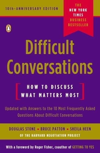 Book cover for Difficult Conversations: How to Discuss What Matters Most by Stone, Douglas