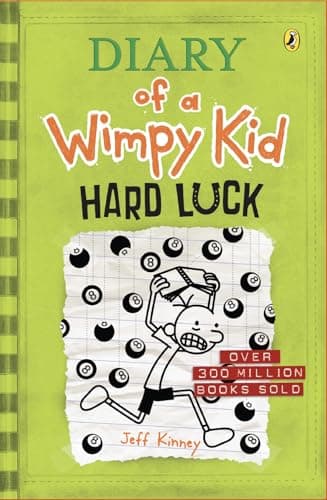 Book cover for Hard Luck by Jeff Kinney