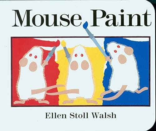 Book cover for Mouse Paint by Walsh, Ellen Stoll