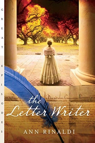 Book cover for The Letter Writer: A Novel by Rinaldi, Ann
