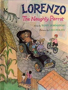 Book cover for Lorenzo: The naughty parrot (Passports) by Johnston, Tony