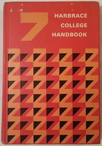 Book cover for Harbrace college handbook by John C. Hodges