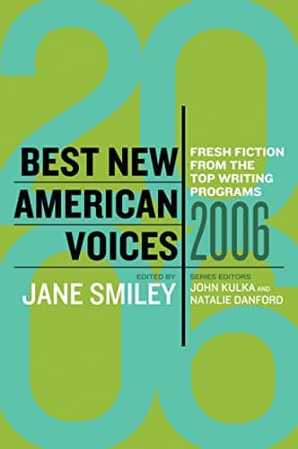 Book cover for Best New American Voices 2006 by Smiley, Jane