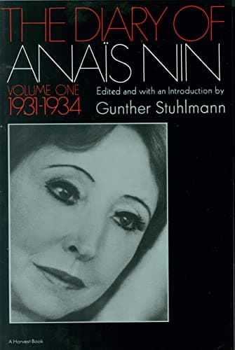 Book cover for The Diary of Anais Nin, Vol. 1: 1931-1934 by Anais Nin
