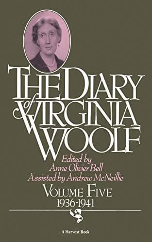 Book cover for The Diary of Virginia Woolf, Vol. 5: 1936-41 by Woolf, Virginia