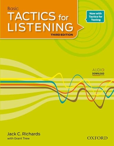 Book cover for Basic Tactics for Listening, 3rd Edition by Jack C. Richards