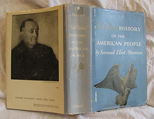 Book cover for The Oxford History of the American People by Morison, Samuel Eliot