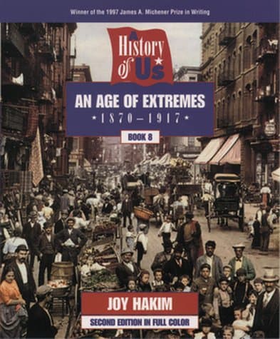 Book cover for A History of US (A ^AHistory of US) by Hakim, Joy