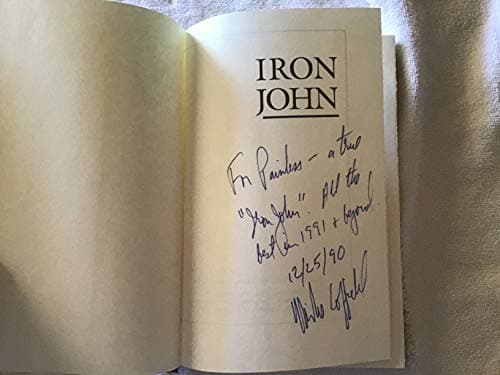 Book cover for Iron John: A Book About Men by Bly, Robert (1990) Hardcover by Bly, Robert
