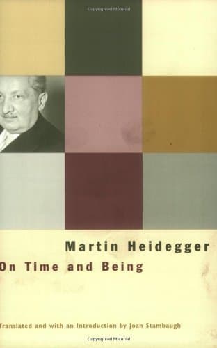 Book cover for On Time and Being by Heidegger, Martin
