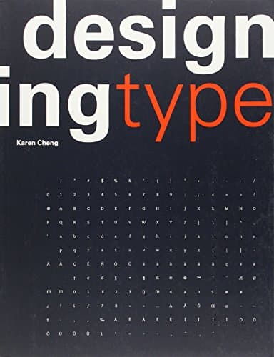 Book cover for Designing Type by Cheng, Karen