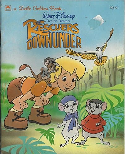 Book cover for The Rescuers Down Under by Michael Teitelbaum