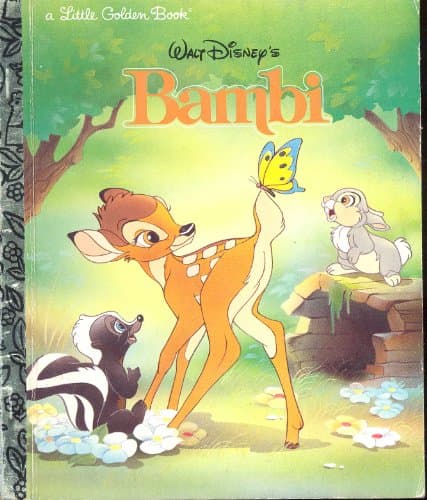 Book cover for BAMBI Walt Disney's by Disney, Walt / Salten, Felix based on the original story