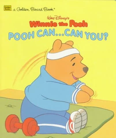 Book cover for Walt Disney's Winnie the Pooh: Pooh Can...Can You? (A Golden Board Book) by North, Carol