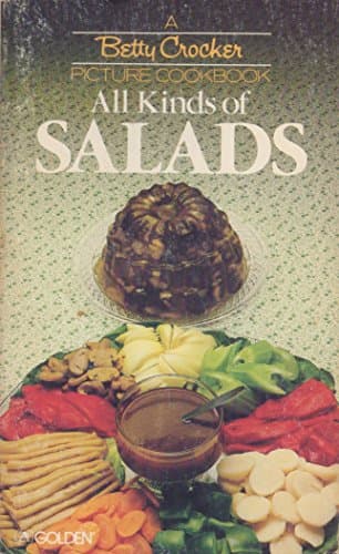 Book cover for All Kinds of Salads by Betty Crocker -