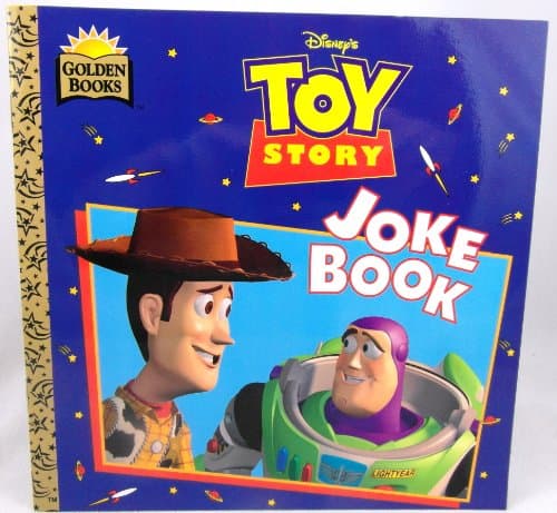 Book cover for Disney's Toy Story Joke Book (Golden Books) by Bazaldua, Barbara