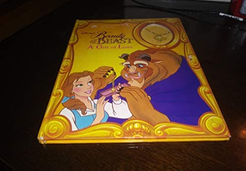 Book cover for Disney's Beauty and the Beast: A Gift of Love (A Golden Book and Necklace) by McGuire, Leslie