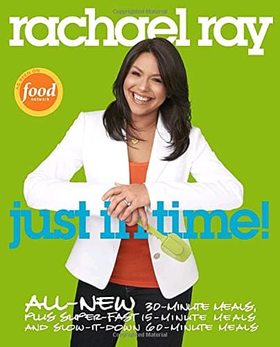 Book cover for Rachael Ray: Just In Time by Rachael Ray