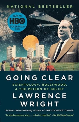 Book cover for Going Clear: Scientology, Hollywood, and the Prison of Belief by Wright, Lawrence