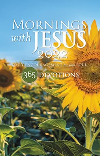 Book cover for Mornings with Jesus 2022: Daily Encouragement for Your Soul by Guideposts
