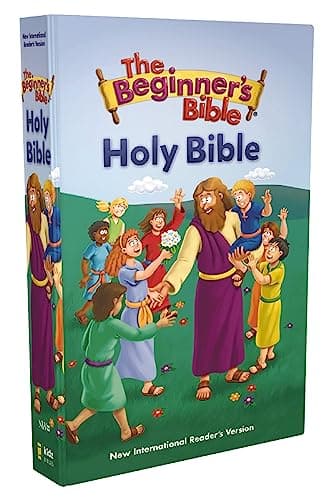 Book cover for NIrV, The Beginner's Bible Holy Bible, Hardcover by Zondervan