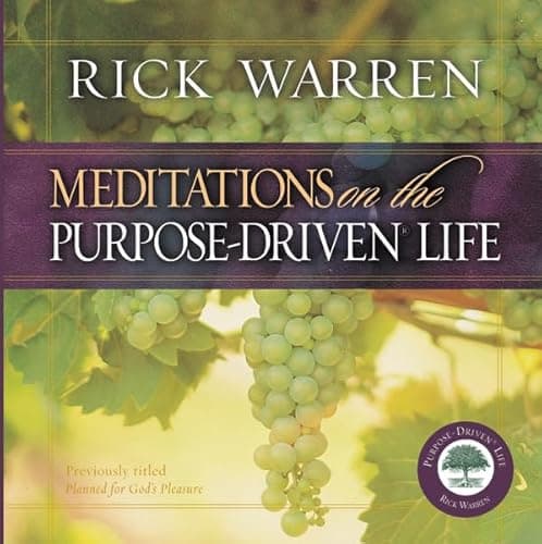 Book cover for Meditations on the Purpose Driven Life by Warren, Rick