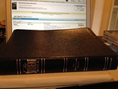 Book cover for NIV Student Bible by Anonymous
