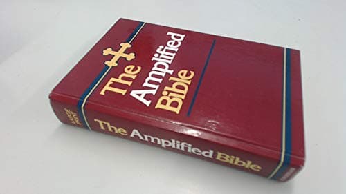 Book cover for The Amplified Bible by Zondervan