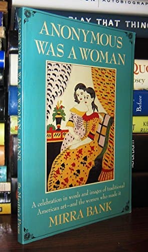 Book cover for Anonymous Was a Woman by Bank, Mirra