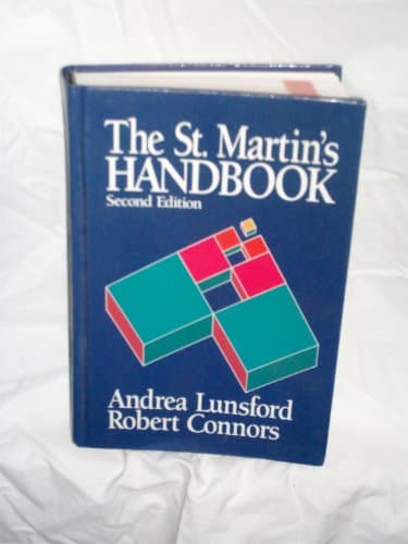 Book cover for The St. Martin's Handbook by Andrea A Lunsford