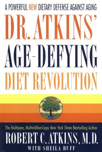Book cover for Dr. Atkins' Age-Defying Diet Revolution by Atkins M.D., Dr. Robert C.