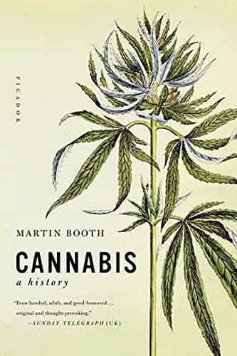 Book cover for Cannabis: A History by Booth, Martin