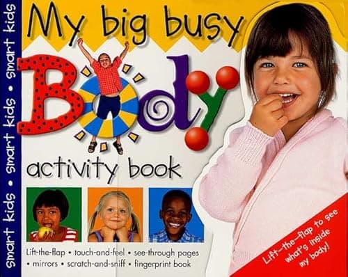Book cover for My Big Busy Body Activity Book by Priddy, Roger