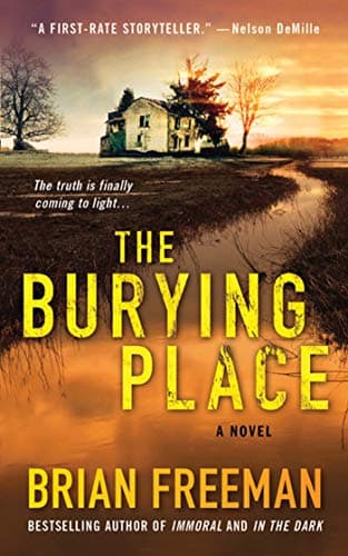 Book cover for The Burying Place: A Novel (Jonathan Stride, 5) by Freeman, Brian