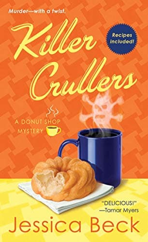 Book cover for Killer Crullers: A Donut Shop Mystery (Donut Shop Mysteries, 6) by Beck, Jessica