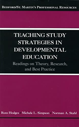 Book cover for Teaching Study Strategies in Developmental Education: Readings on Theory, Research, and Best Practice by Hodges, Russ