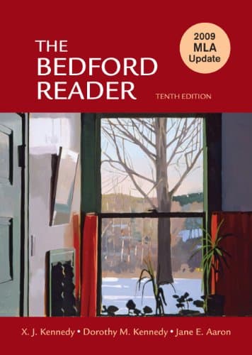 Book cover for The Bedford Reader with 2009 MLA Update by Kennedy, X. J.