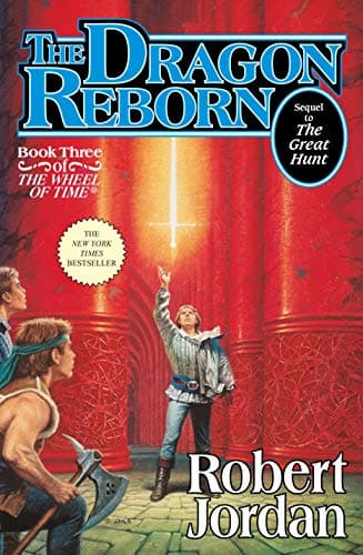 Book cover for Dragon Reborn (The Wheel of Time, Book 3) by Jordan, Robert