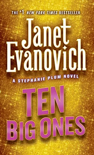 Book cover for Ten Big Ones (Stephanie Plum, No. 10) (Stephanie Plum Novels) by Evanovich, Janet