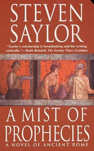 Book cover for A Mist of Prophecies: A Novel of Ancient Rome by Saylor, Steven