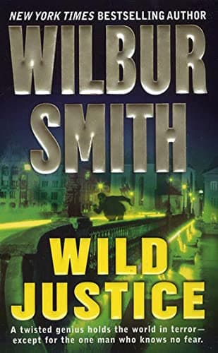 Book cover for Wild Justice by Smith, Wilbur