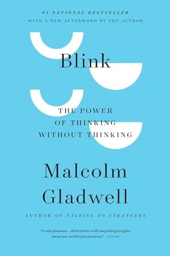 Book cover for Blink: The Power of Thinking Without Thinking by Gladwell, Malcolm