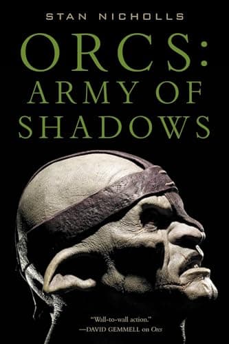 Book cover for Orcs: Army of Shadows by Nicholls, Stan