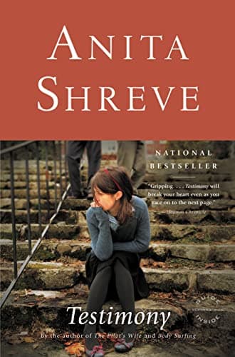 Book cover for Testimony: A Novel by Shreve, Anita