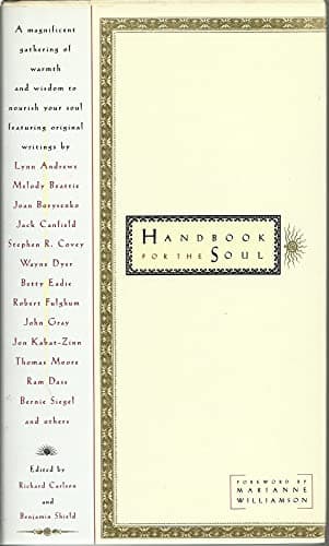 Book cover for Handbook for the Soul by Richard Carlson