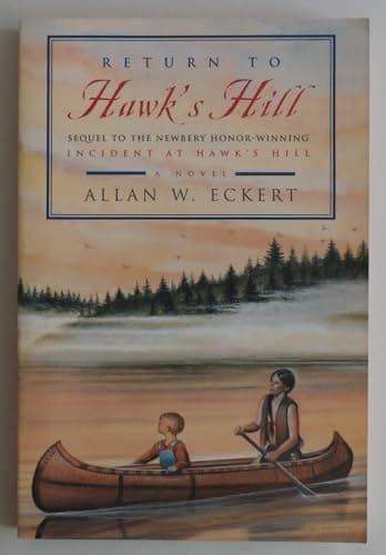 Book cover for Return to Hawk's Hill by Eckert, Allan W.
