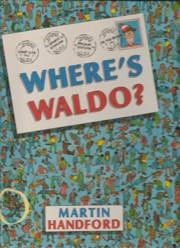Book cover for Where's Waldo? by Martin Handford