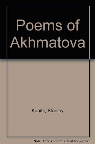 Book cover for Poems of Akhmatova by Kunitz, Stanley
